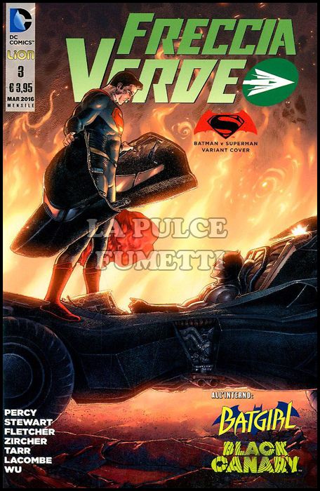 FRECCIA VERDE #     3 - VARIANT DAWN OF JUSTICE